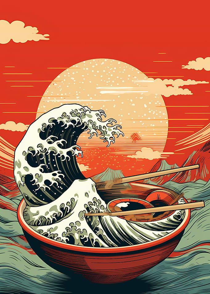 Great Wave of Ramen