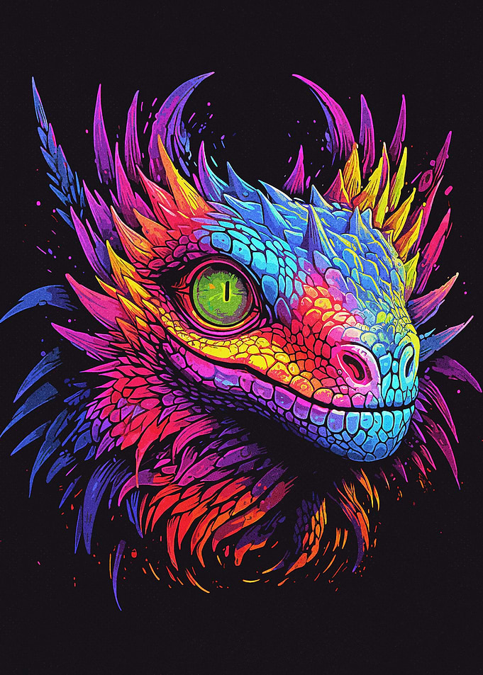Colorful Dragon