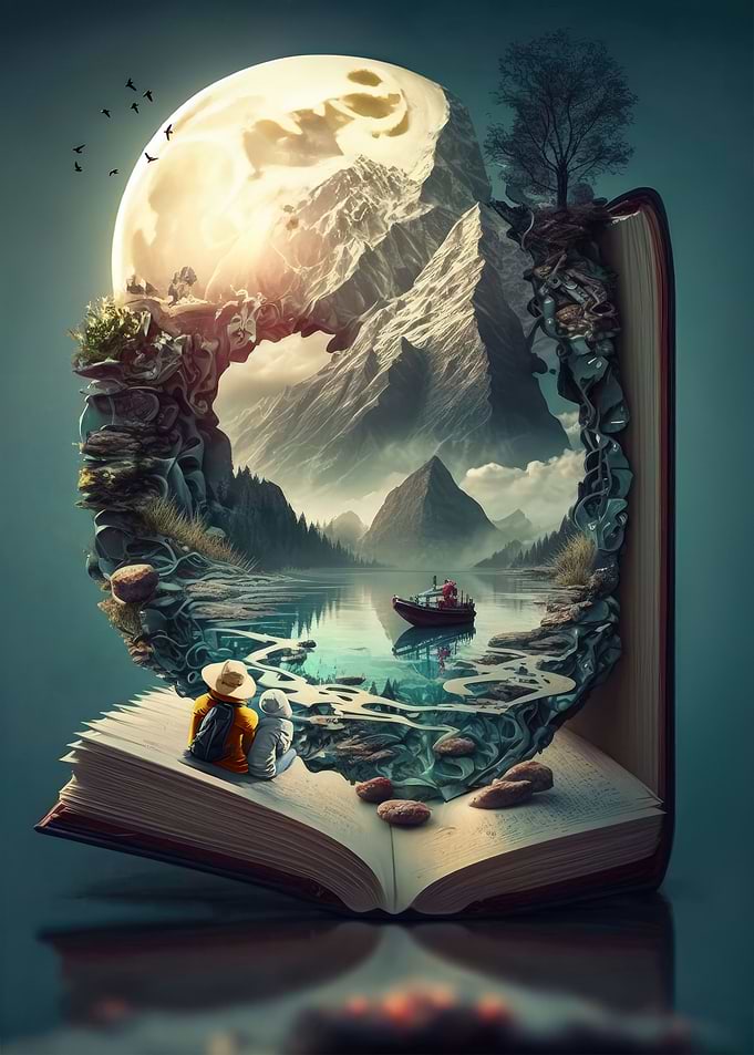 Reading is an adventure