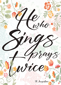 Christian saying sings