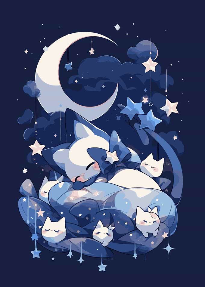 Chibi Moon Tranquil Dream