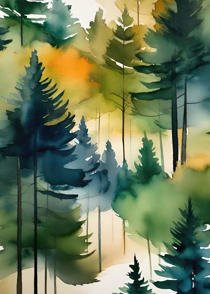 Pine Abstract