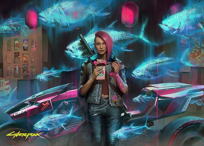 Holographic Fish