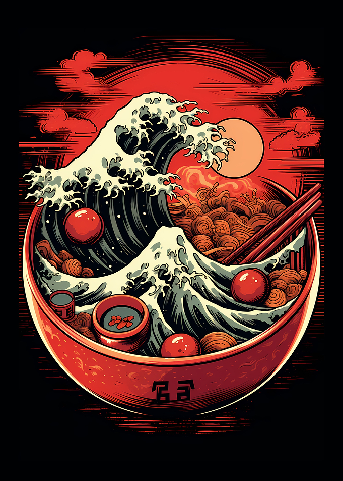 Great Wave of Ramen