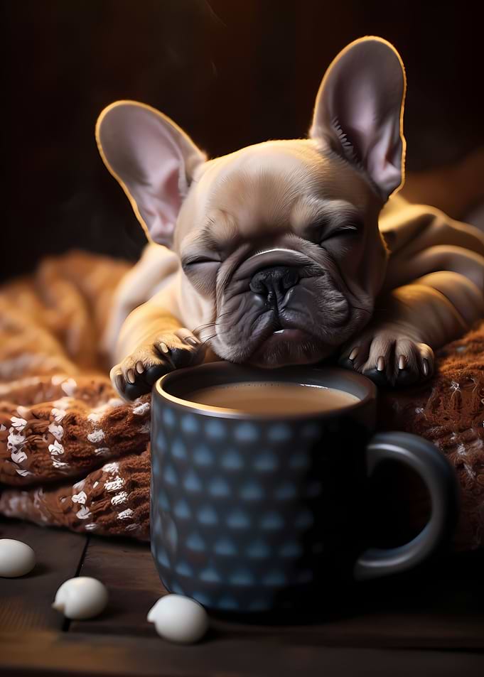 French Bulldog Pup Coffee