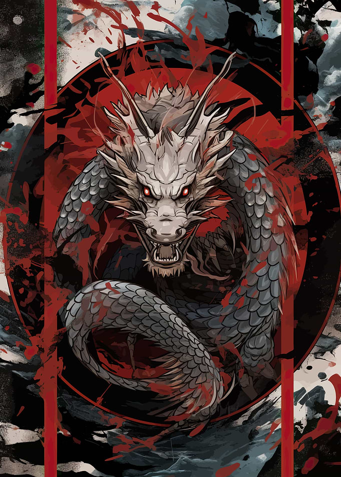 Fantasy Dragon Sketch