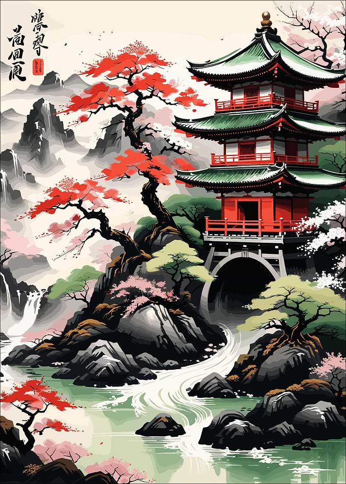 Japanese landscape