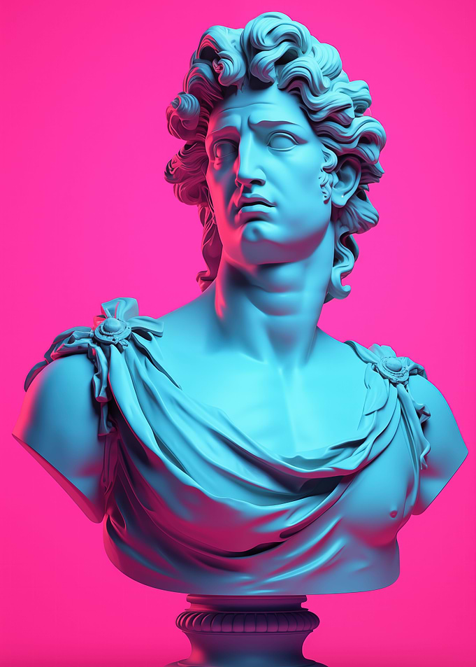 Retro Antique Marble