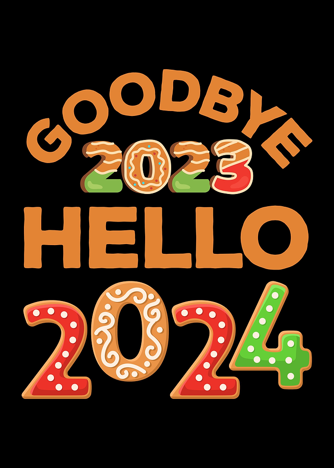 Goodbye 2023 Hello 2024