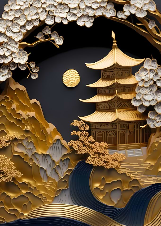 Asian Golden Art