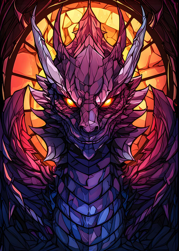 Glowing Dragon Stain