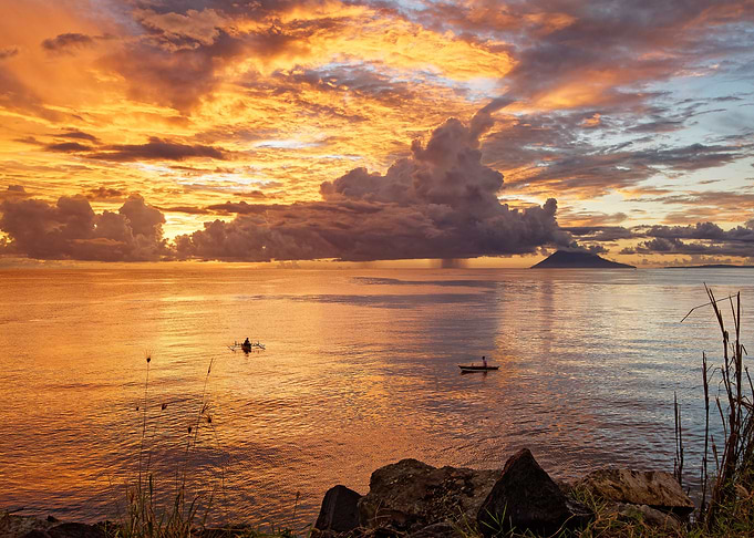 Sulawesi light spectacle