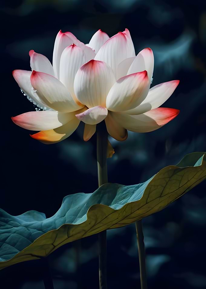 Flowers lotus pink