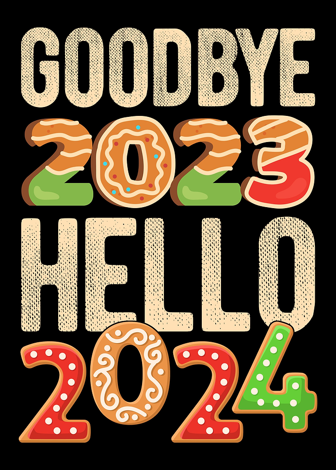 Goodbye 2023 Hello 2024