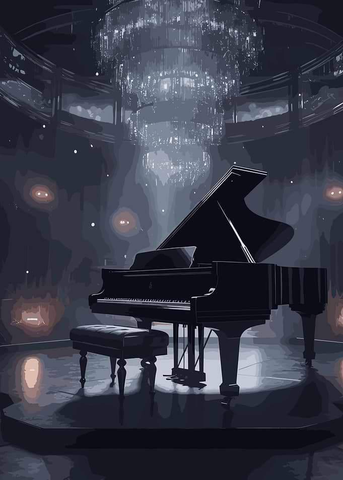 Piano Colorful
