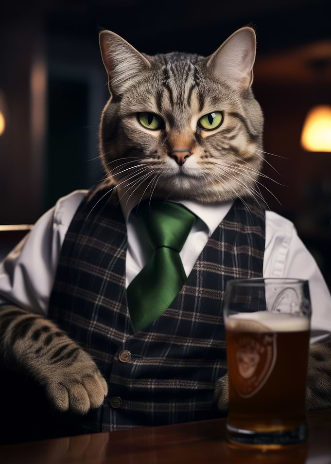 American Shorthair Cat Pub