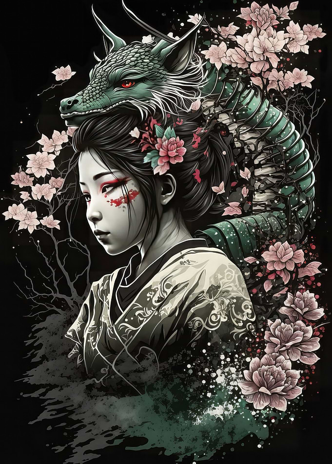 Geisha Dragon