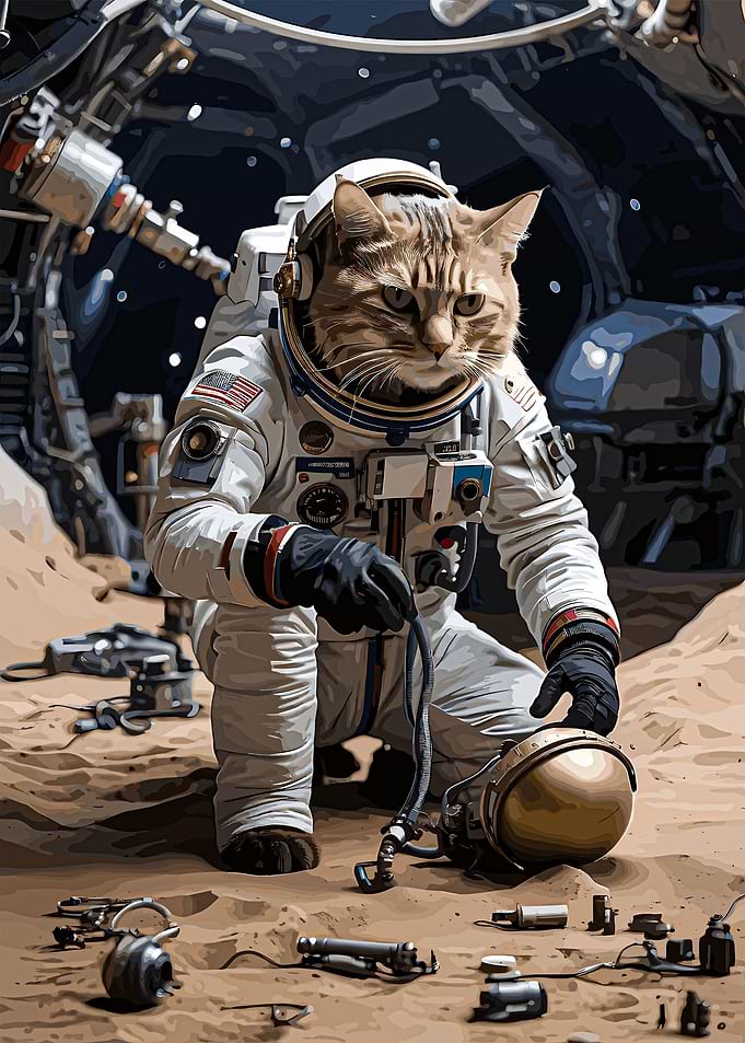 space cat