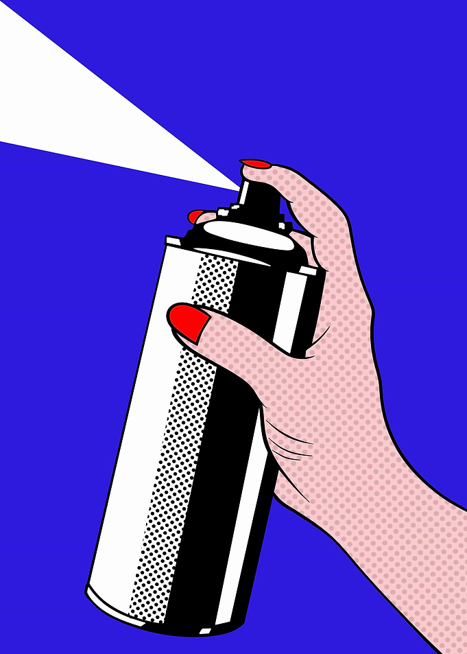 spray paint