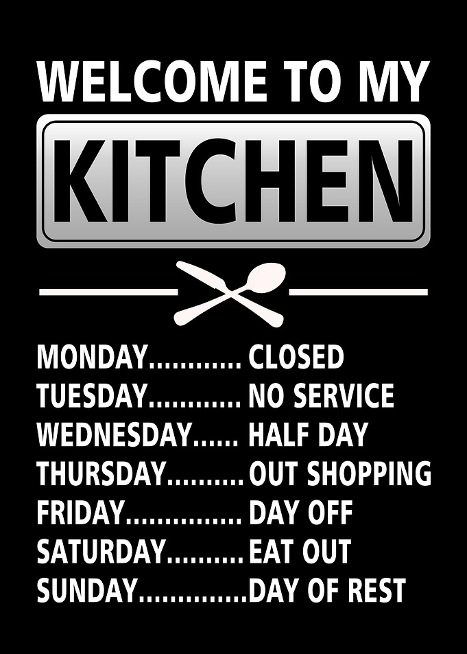 Welcome To My Kitchen
