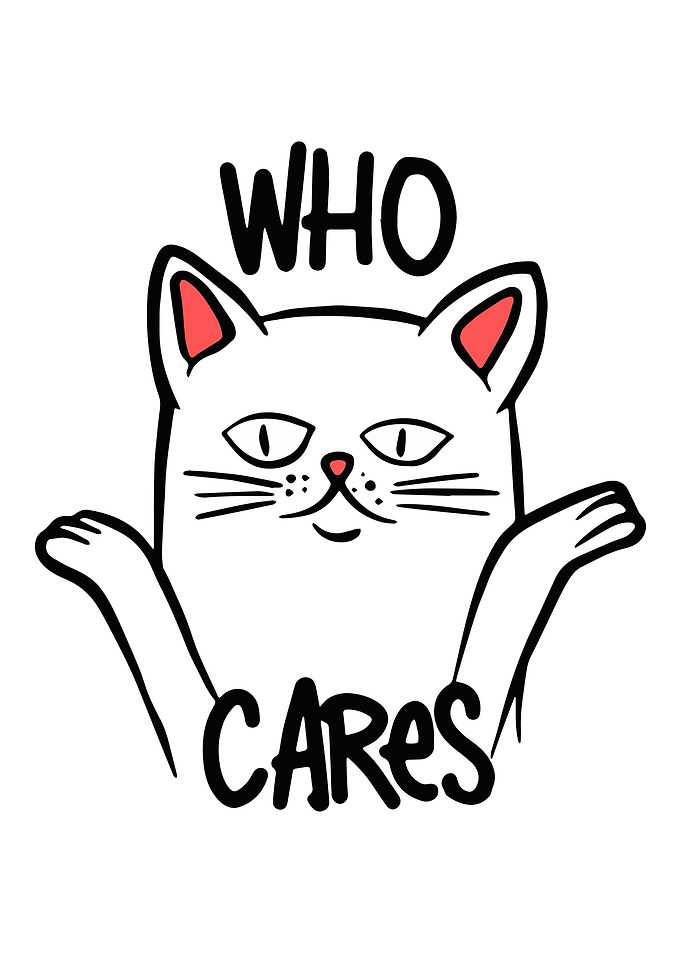 Fat Cat Who Cares