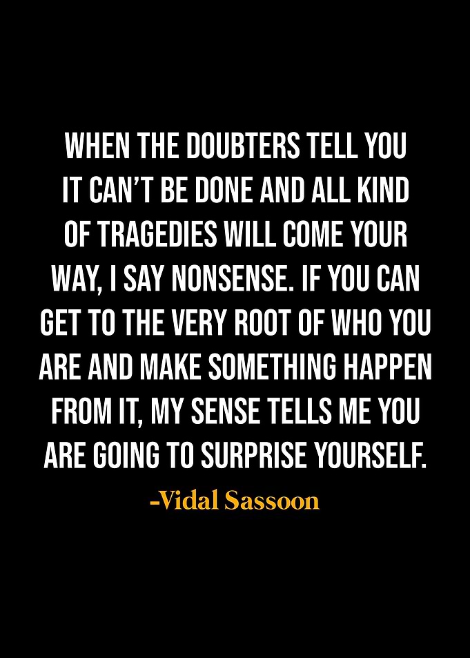 Vidal Sassoon Quotes