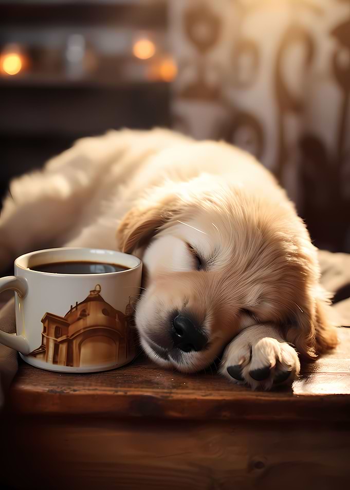 Golden Retriever Coffee