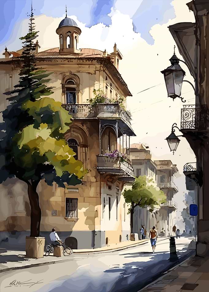 Nicosia Cyprus Painting