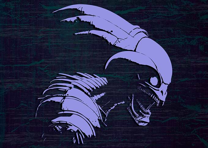 Space Ink Alien Monster