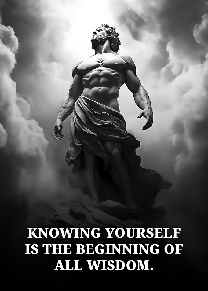 Know Yourself Greek God