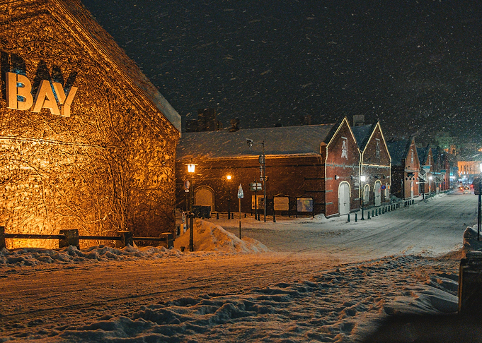 Night in Hakodate Japan