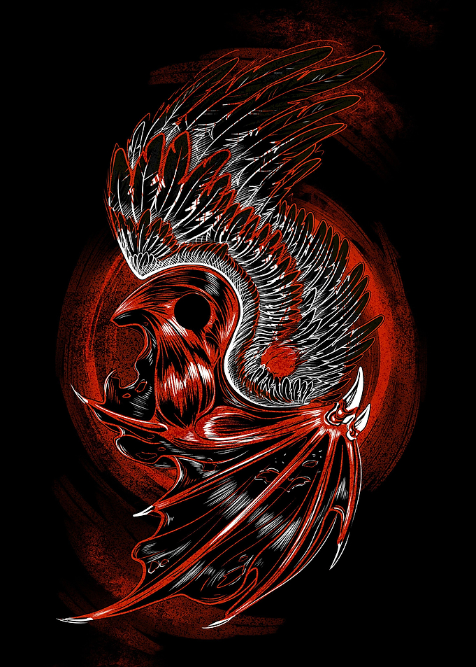 Wings yin Yang