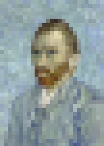 Vincent van Gogh Pixel