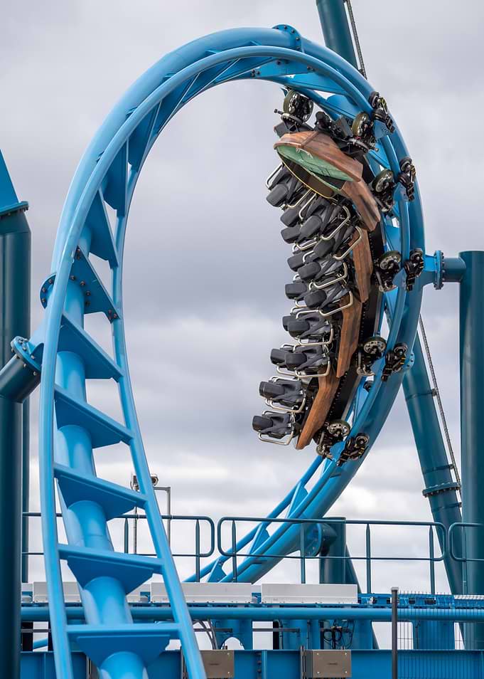 Vekoma LSM Coaster Train