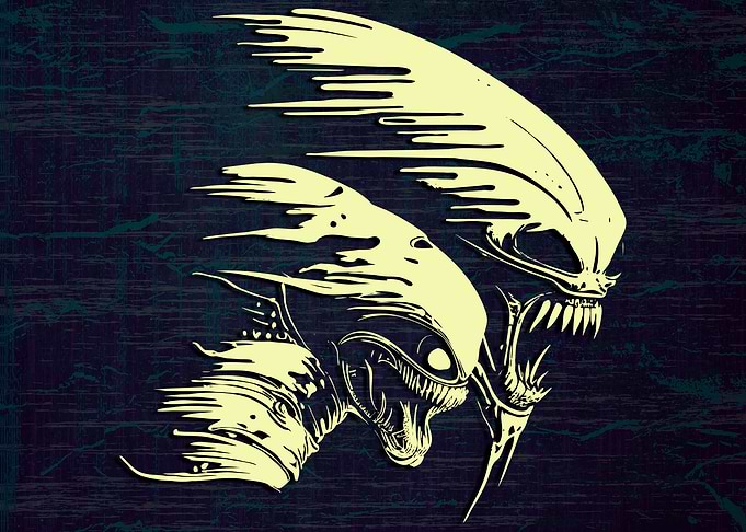Space Ink Alien Monster