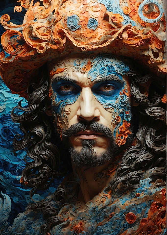 Pirate Portrait Male