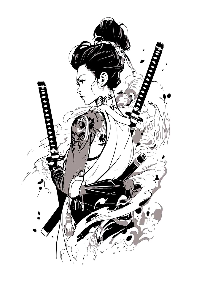Samurai Warrior Girl