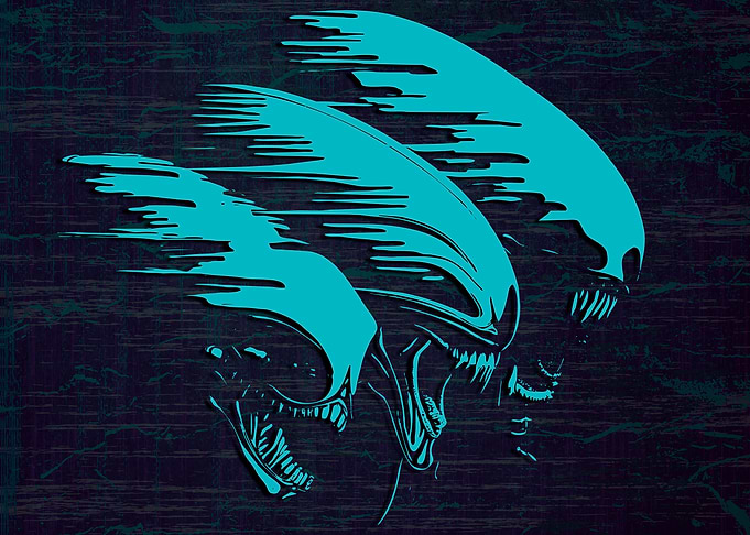 Space Ink Alien Monster