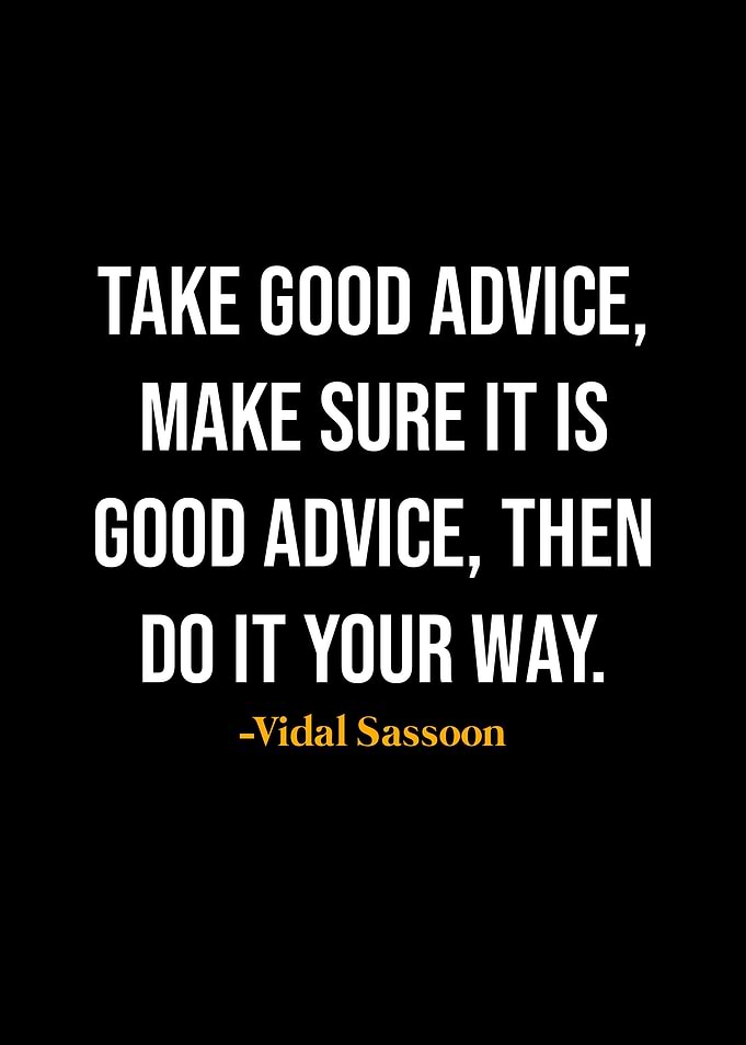 Vidal Sassoon Quotes