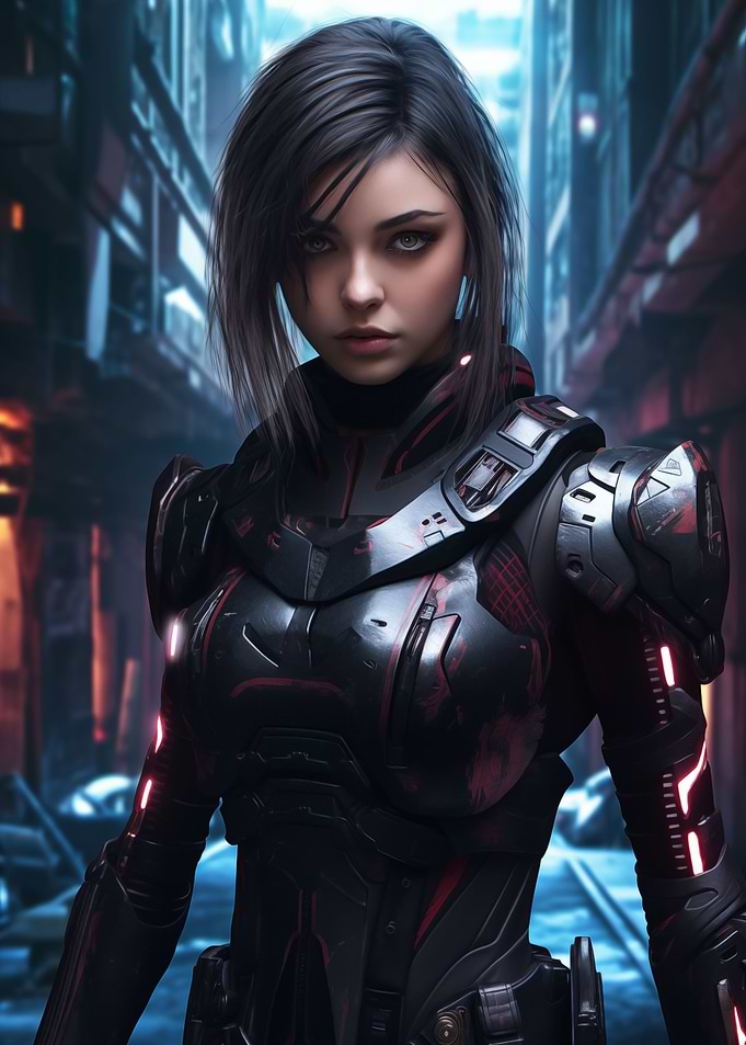 Future Cyber Girl