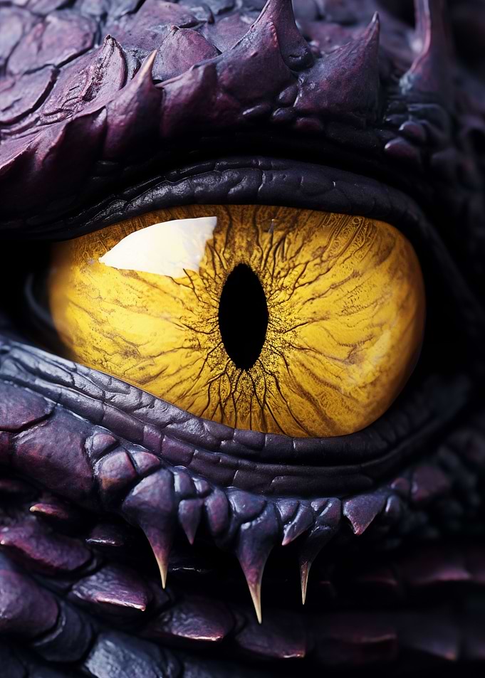 Purple Dragon Eye