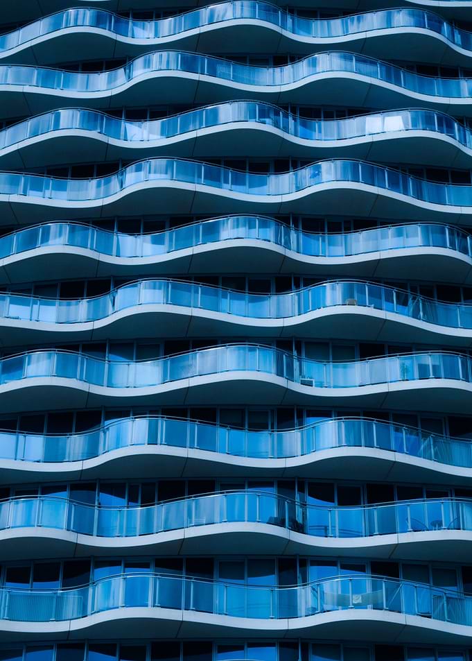 Wavy building vertical