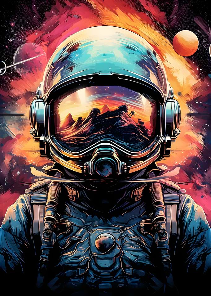 Astronaut Space is Wild