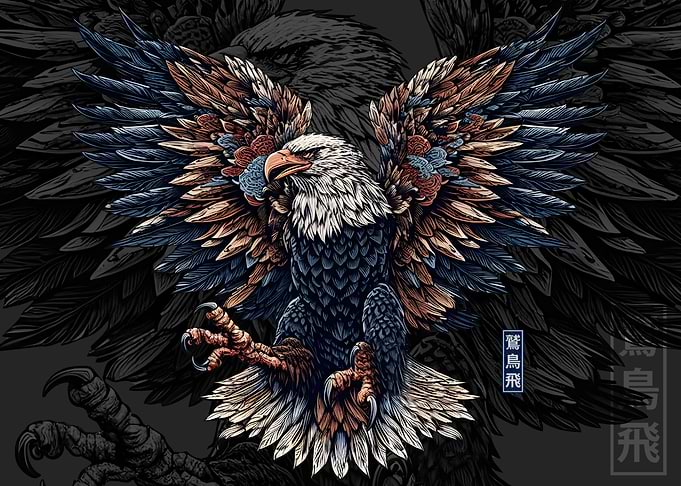 Eagle Japanese Style