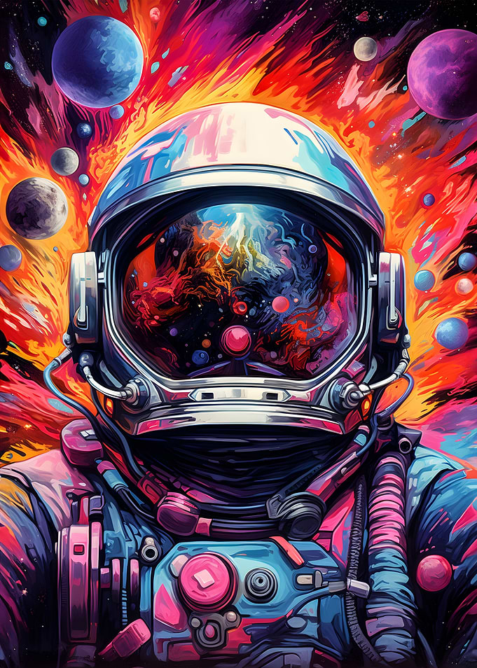 Astronaut Space is Wild