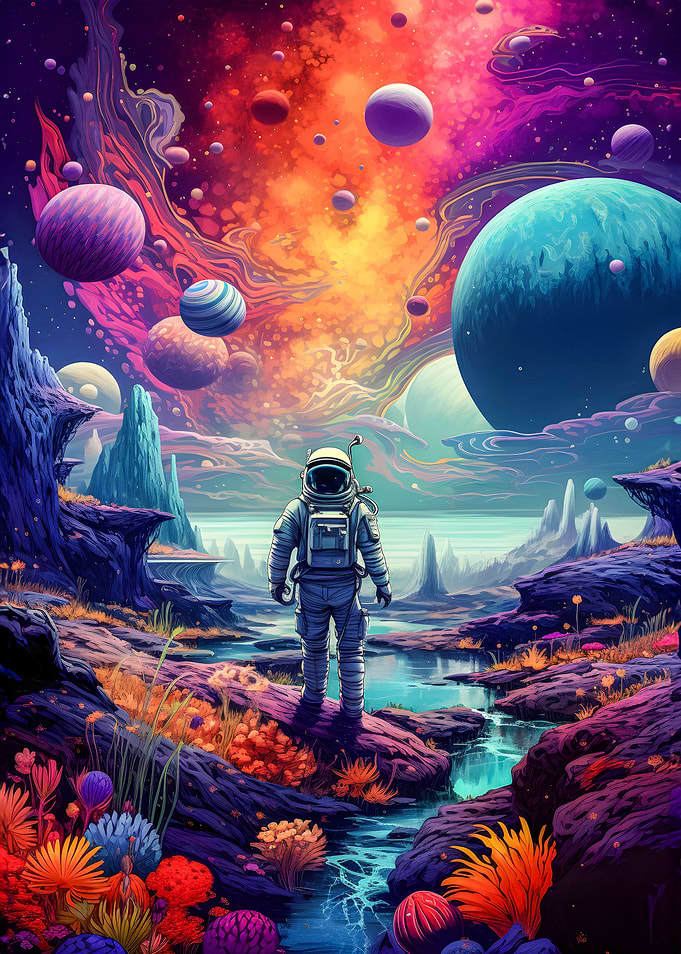 Astronaut Space is Wild
