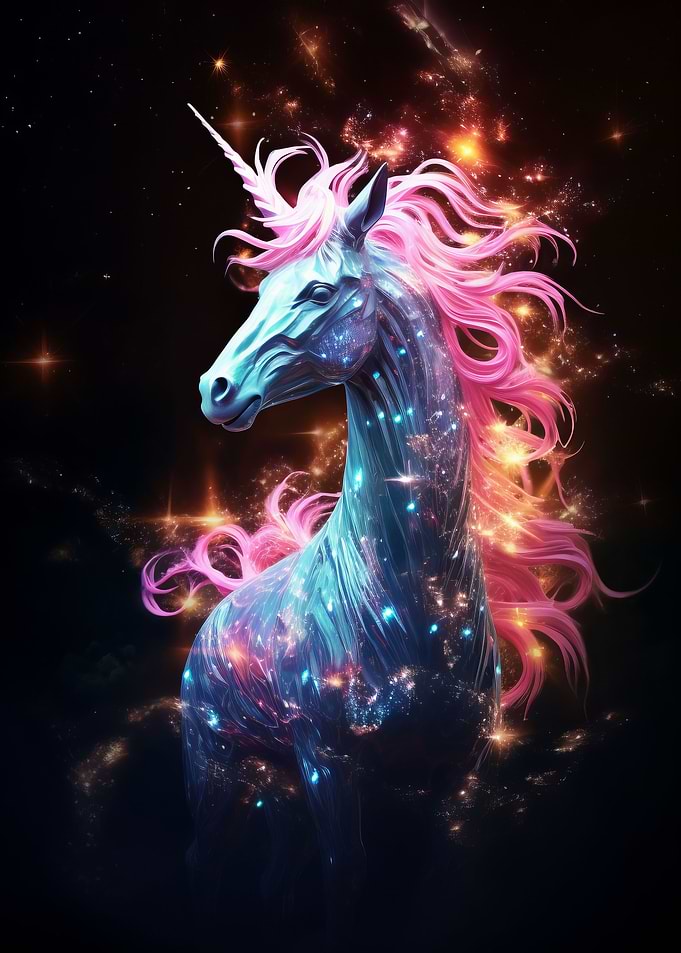 Neon Unicorn Nebulae