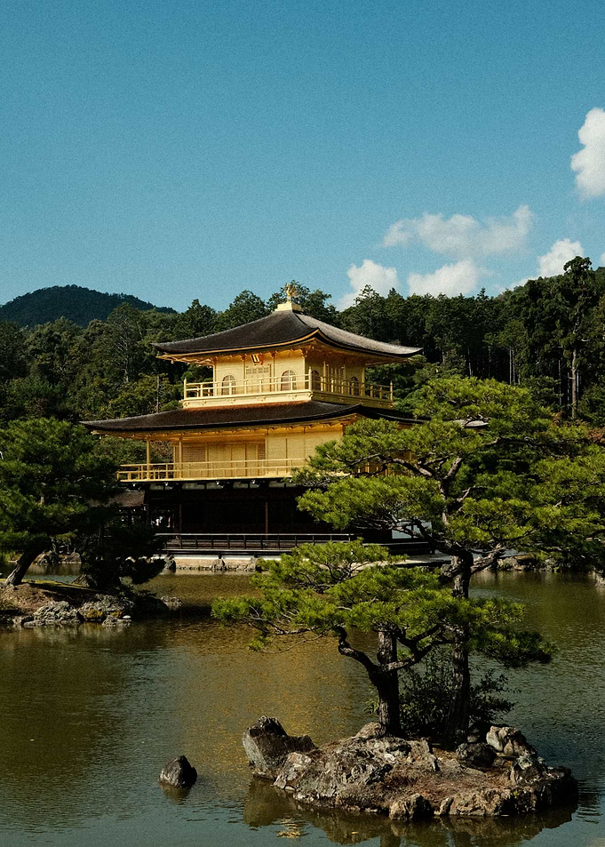 Golden Temple in Kyoto
