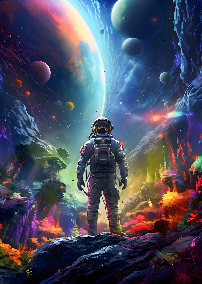Astronaut Space is Wild