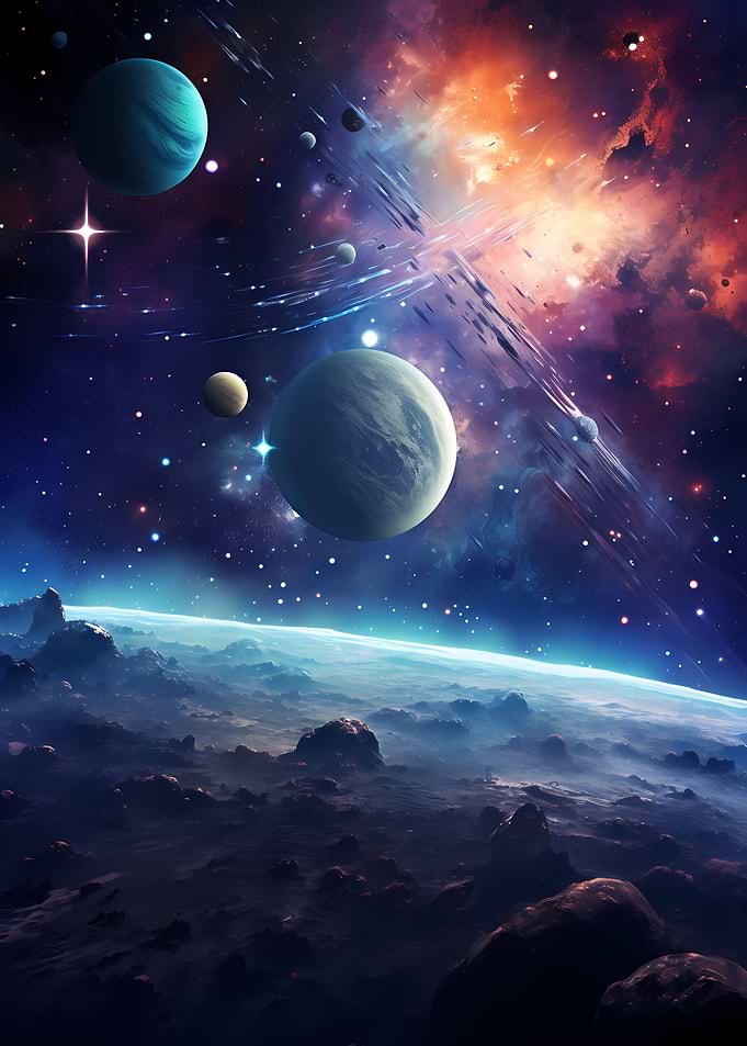Epic Space Galaxy Universe